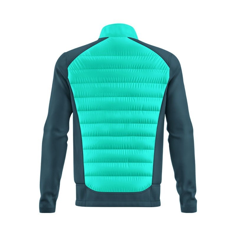 Sea Green Men Hybrid Jacket - Image 3